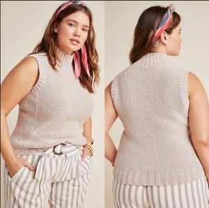 Anthropologie Sweater Tank 3x